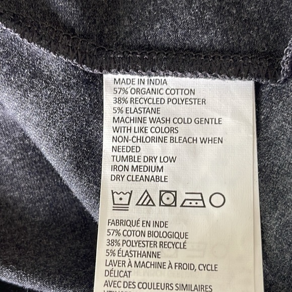 NWT Prana Berry Dress Charcoal Grey Jersey Knit Fabric Outdoor Comfy Size S - Picture 9 of 11